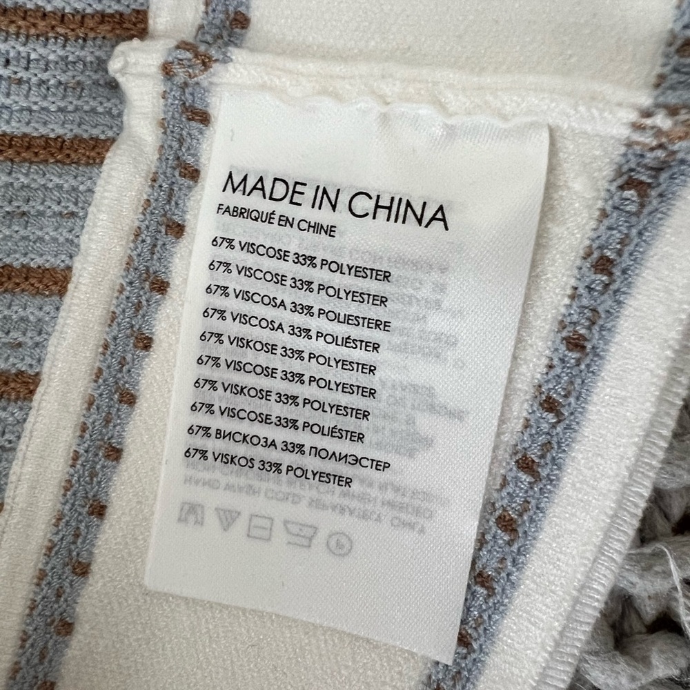 NWT Club Monaco Raeni Knit Cross Back Halter Crop Top - Picture 8 of 8